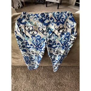 Women's Cali active 7/8‎ high waisted geometric leggings size medium